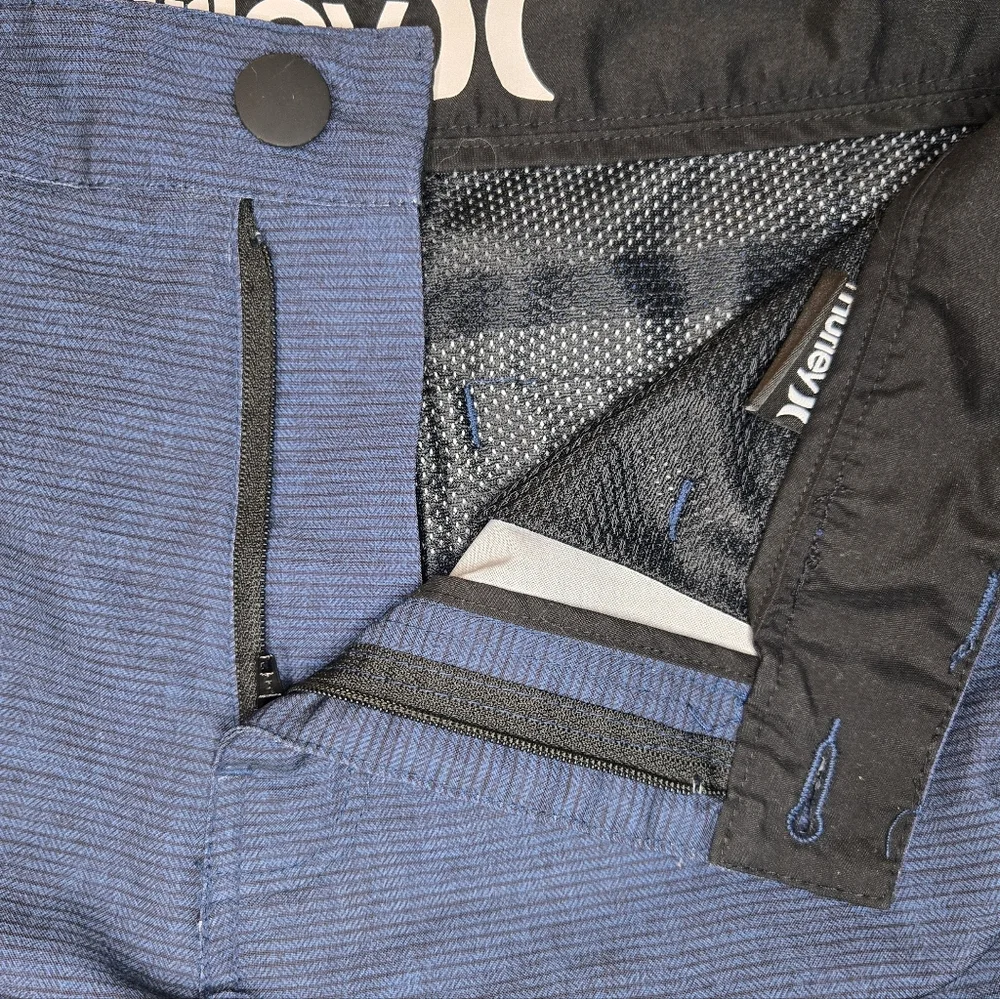 Hurley Y2K Board Shorts - Men's 29 - Blue & Black